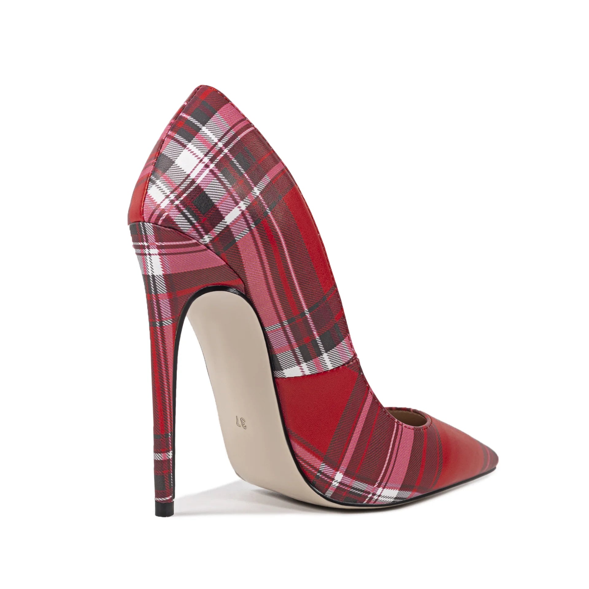 Celestine Plaid Stiletto Pump