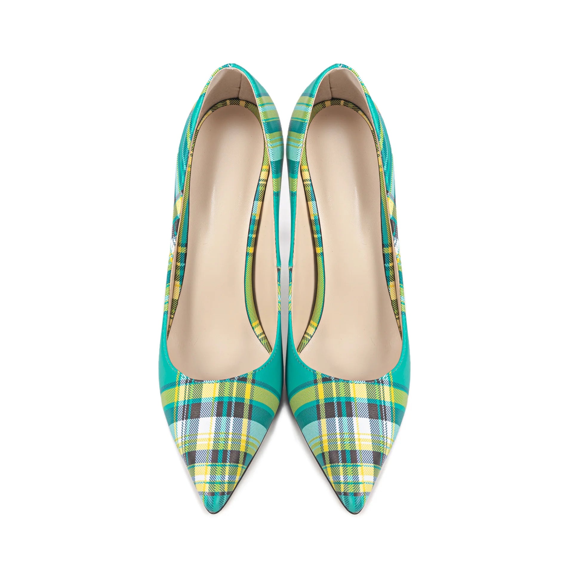 Celestine Plaid Stiletto Pump