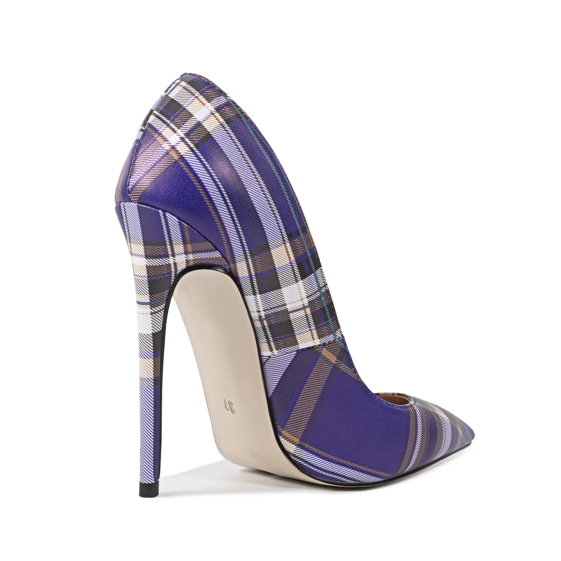 Celestine Plaid Stiletto Pump