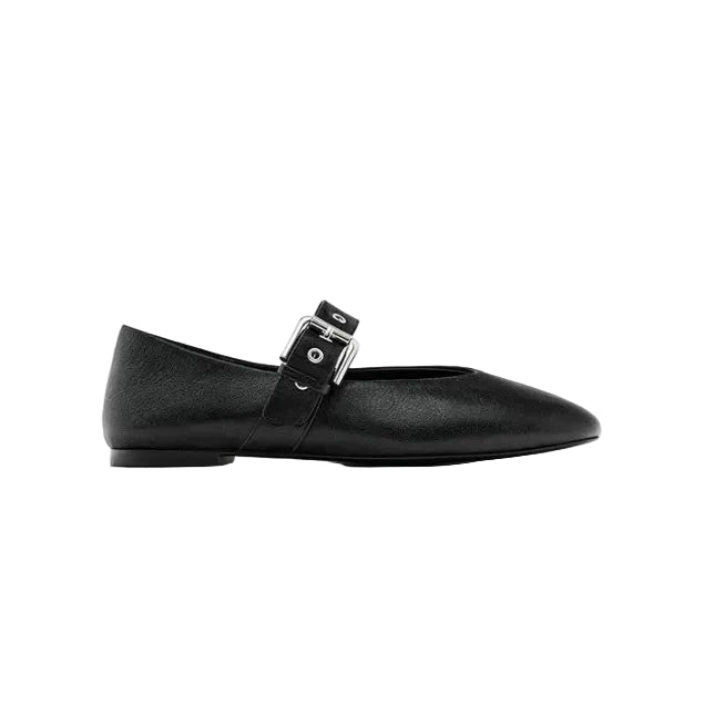 Amélie Leather Mary Jane Flat