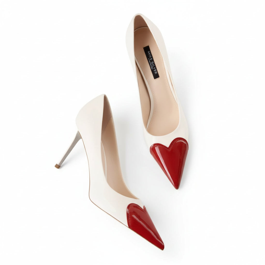 Fiana Patchwork Stiletto Pump