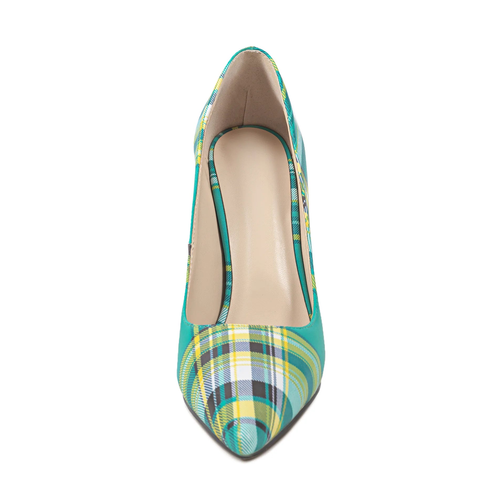 Celestine Plaid Stiletto Pump