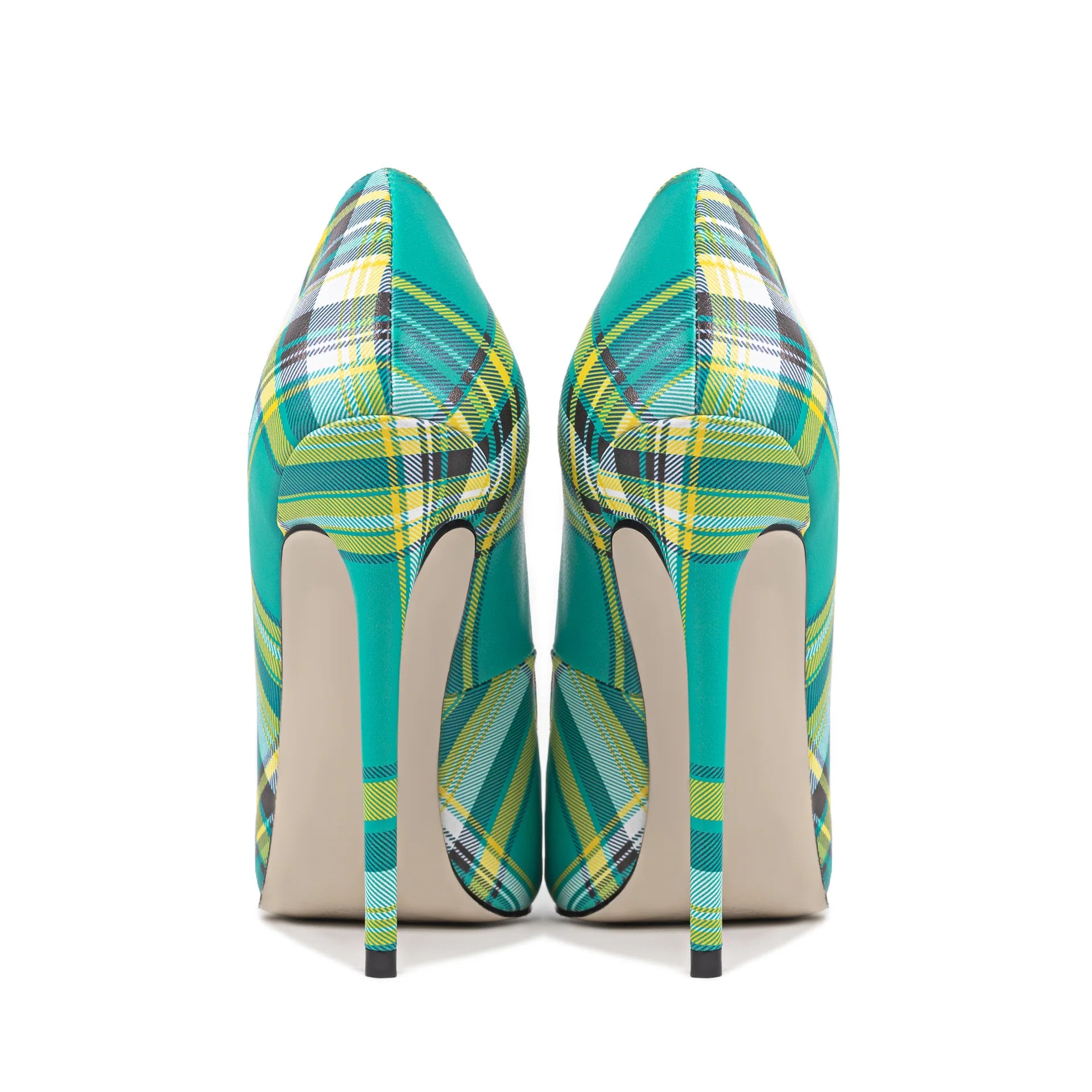 Celestine Plaid Stiletto Pump