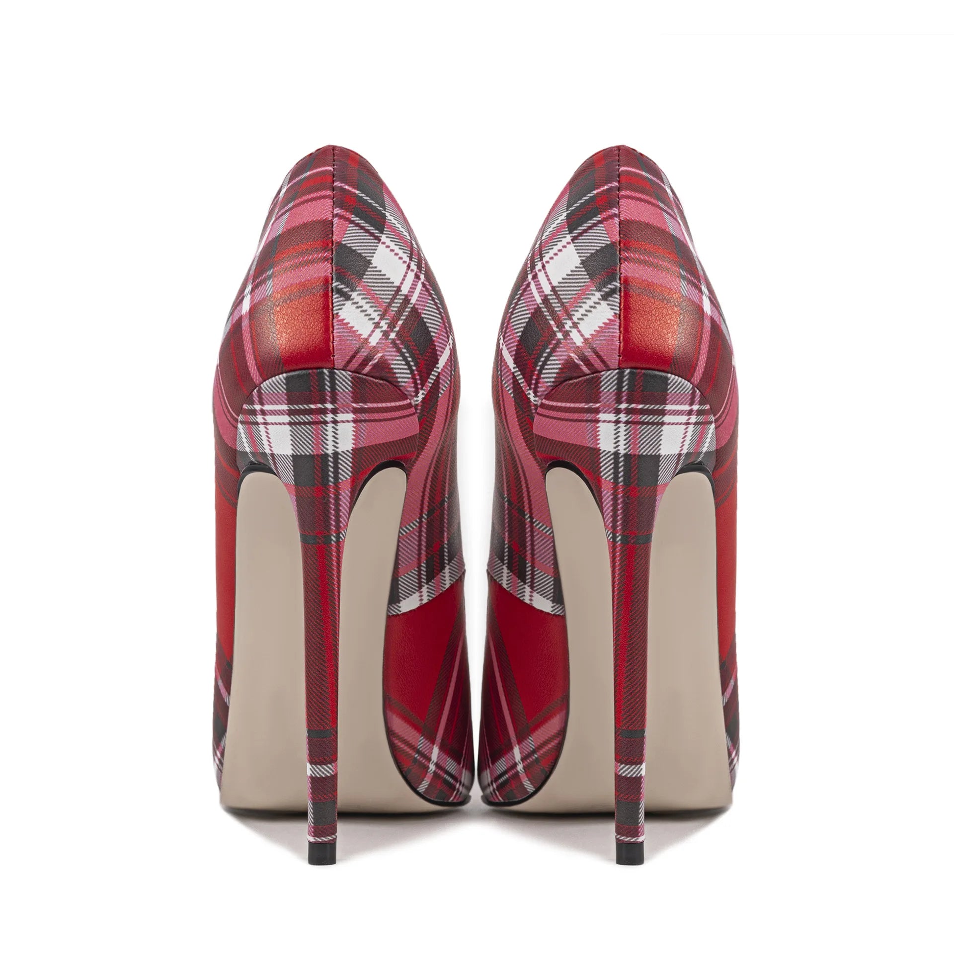 Celestine Plaid Stiletto Pump