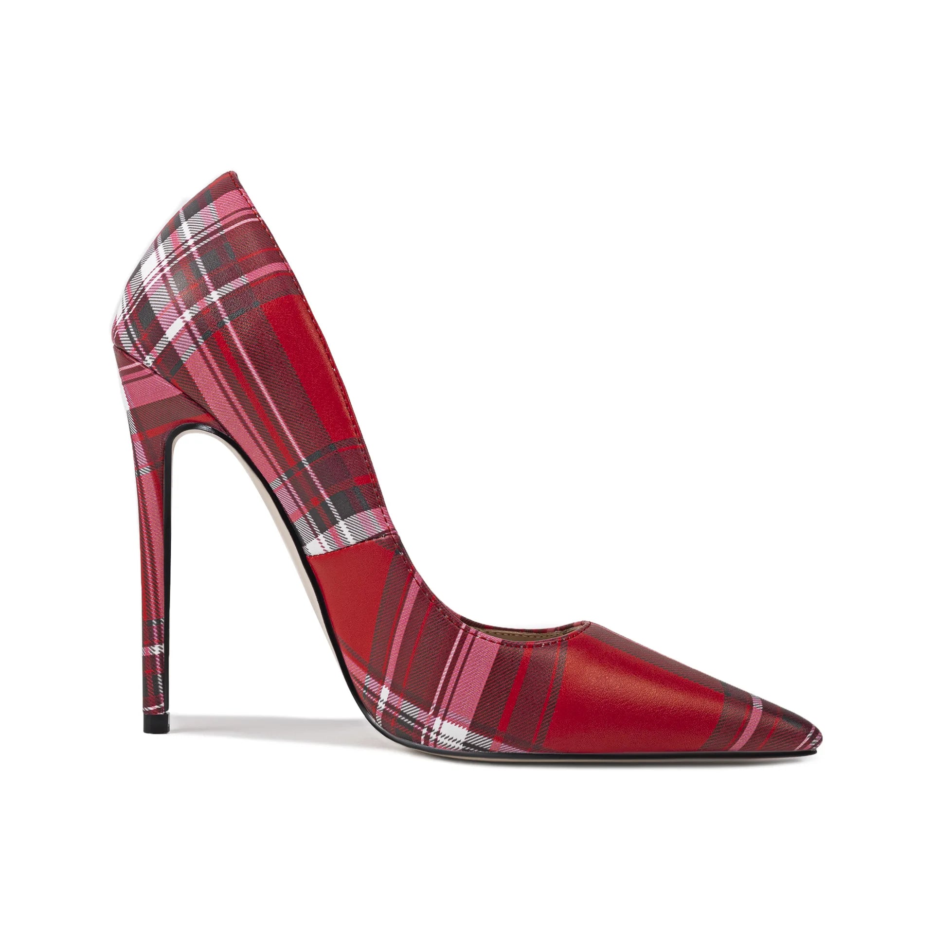 Celestine Plaid Stiletto Pump