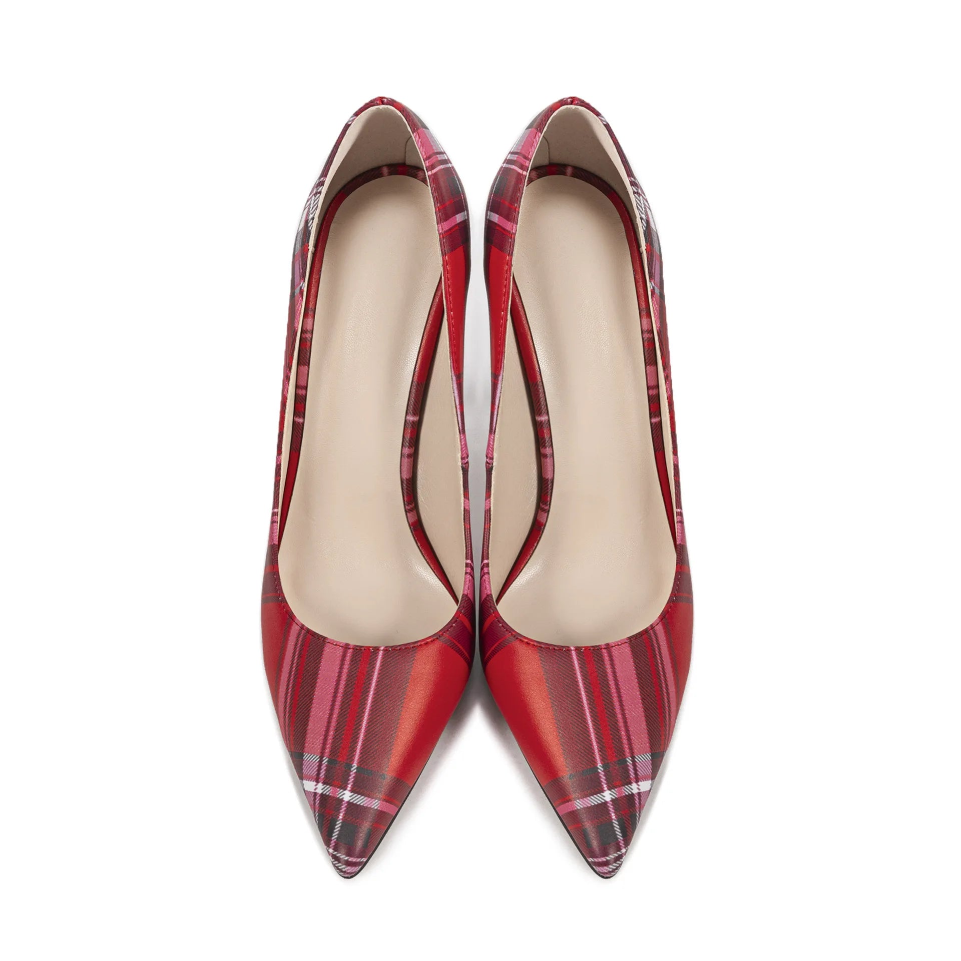 Celestine Plaid Stiletto Pump