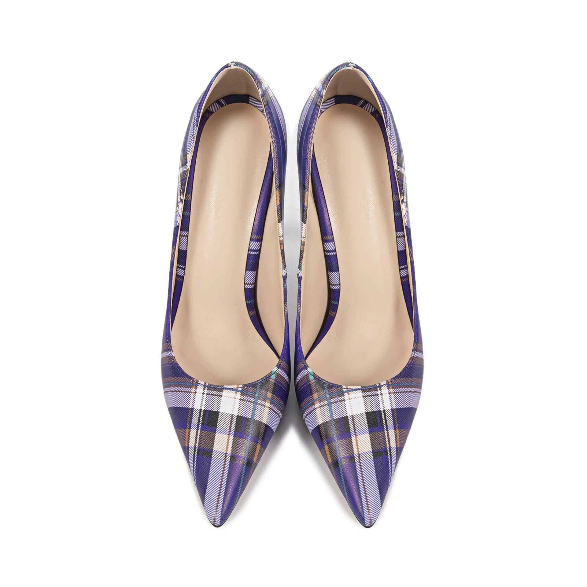 Celestine Plaid Stiletto Pump