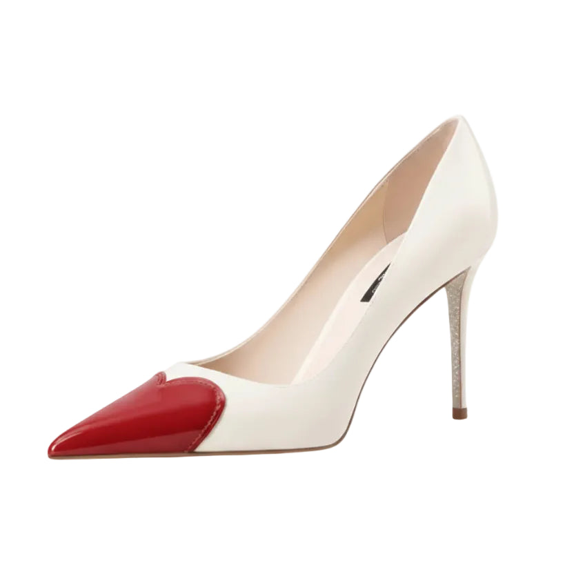 Fiana Patchwork Stiletto Pump